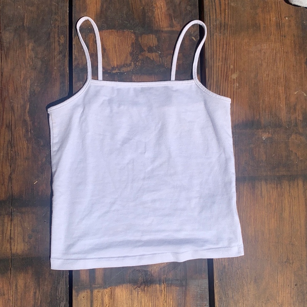 TARGET white tank spaghetti strap🤍